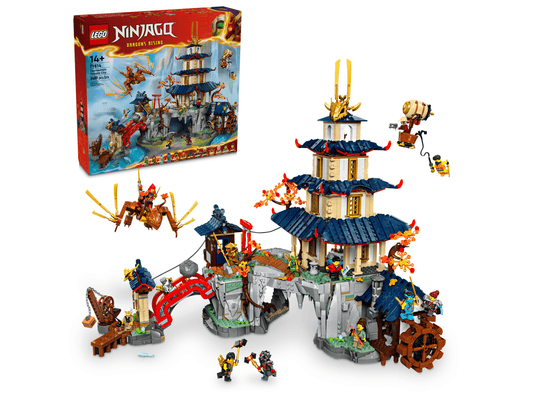 LEGO NINJAGO Tournament Temple City 71814 Building Set