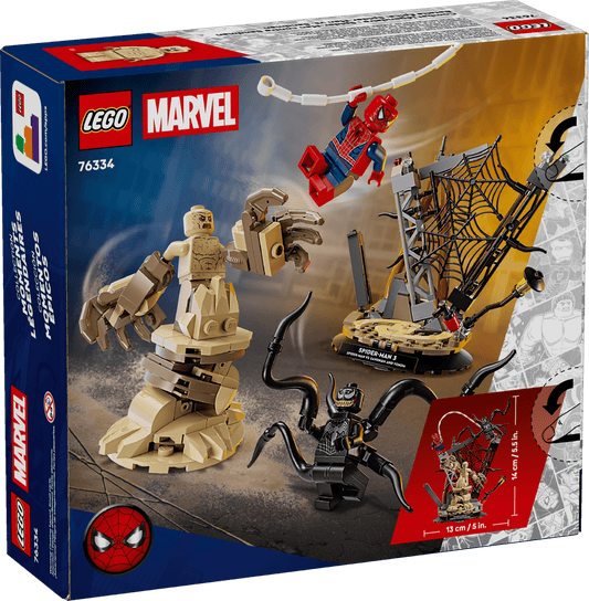 LEGO Marvel 76334 Spider-Man vs. Sandman | Epic Battle Building Set