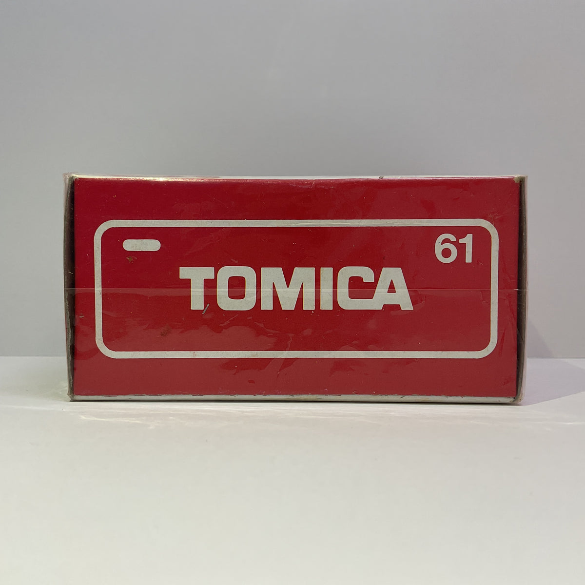 1988 Takara Tomy Tomica No.61 Toyota Hilux Bigfoot Red 1/62 Made in Japan