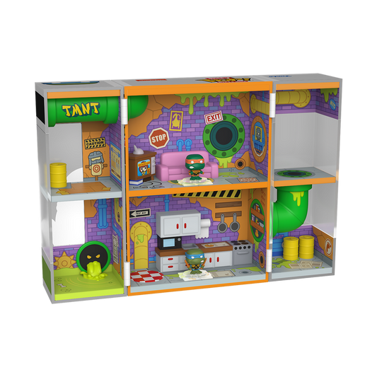 Funko Bitty Pop! Teenage Mutant Ninja Turtles Sewer Lair Bitty Box