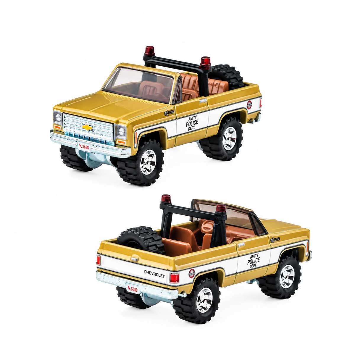 Hot Wheels Premium Pop Culture Jaws '75 Chevy Blazer Custom Mattel