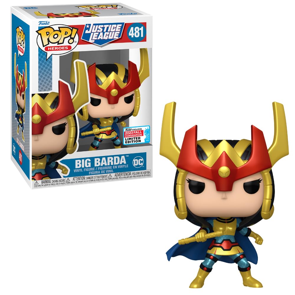 Funko Pop! Heroes DC Justice League Big Barda Limited Edition Vinyl Figure #481
