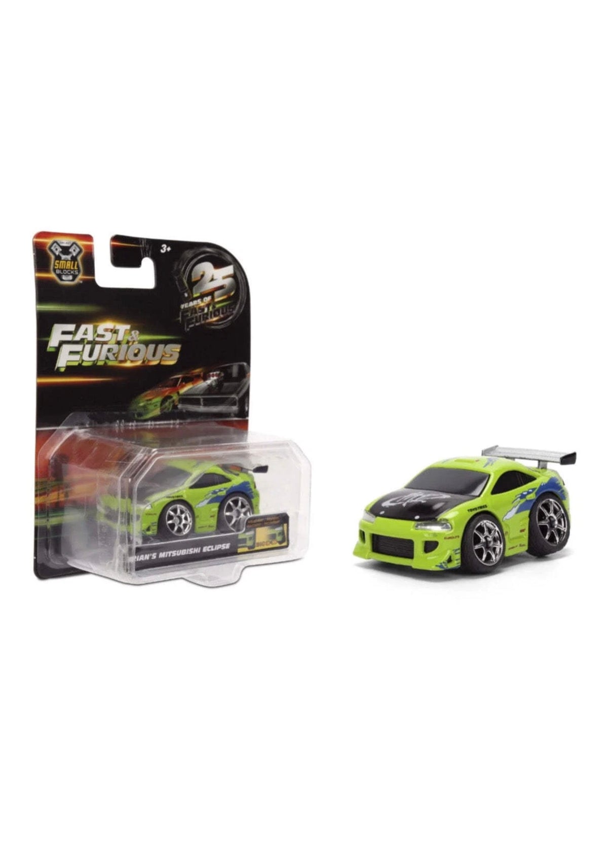 Jada Toys Small Blocks Fast & Furious Brian's Mitsubishi Eclipse 1:43 Scale
