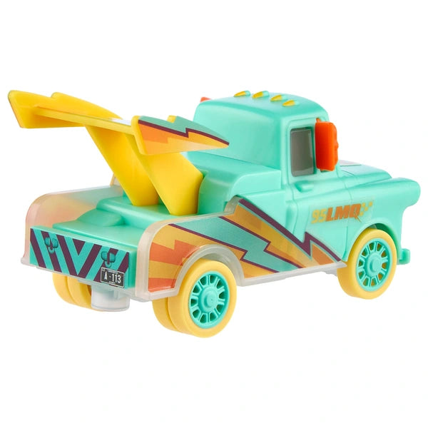 Disney Pixar Cars Race To Celebrate Light-Up Mater 1:55 Scale Mattel