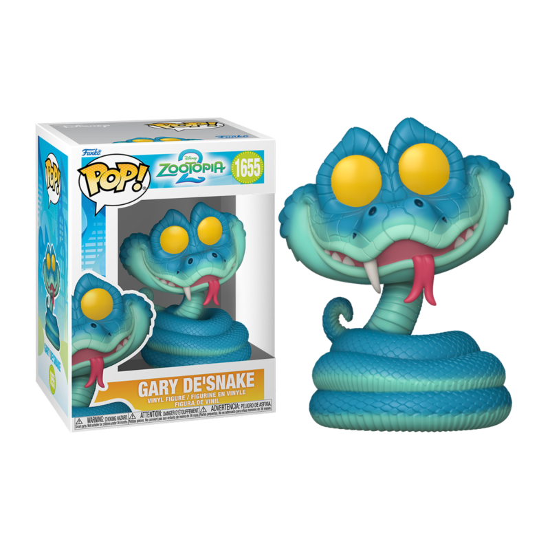 Funko Pop! Disney Zootopia 2 Gary De'Snake Vinyl Figure #1655