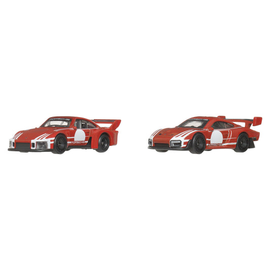 Hot Wheels Premium Car Culture 2-Pack Porsche 935 & 2018 Porsche 935 Die-Cast Cars Mattel