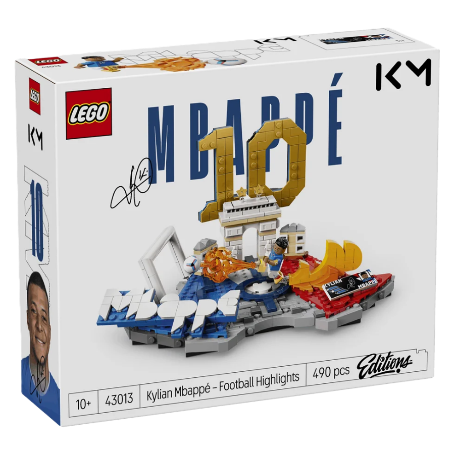 LEGO Editions Kylian Mbappé Football Highlights 43013 Building Set 490 Pieces
