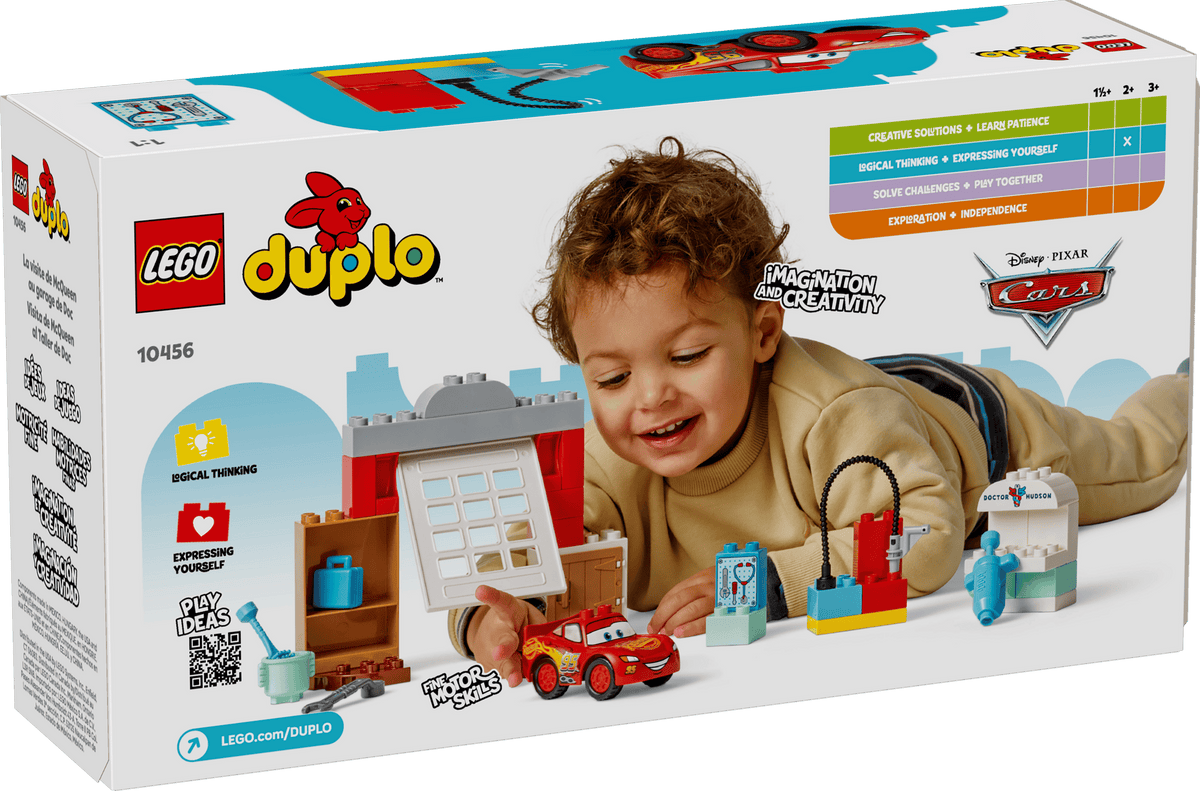 LEGO DUPLO Disney Pixar Cars McQueen's Visit to Doc's Garage 10456 Building Set