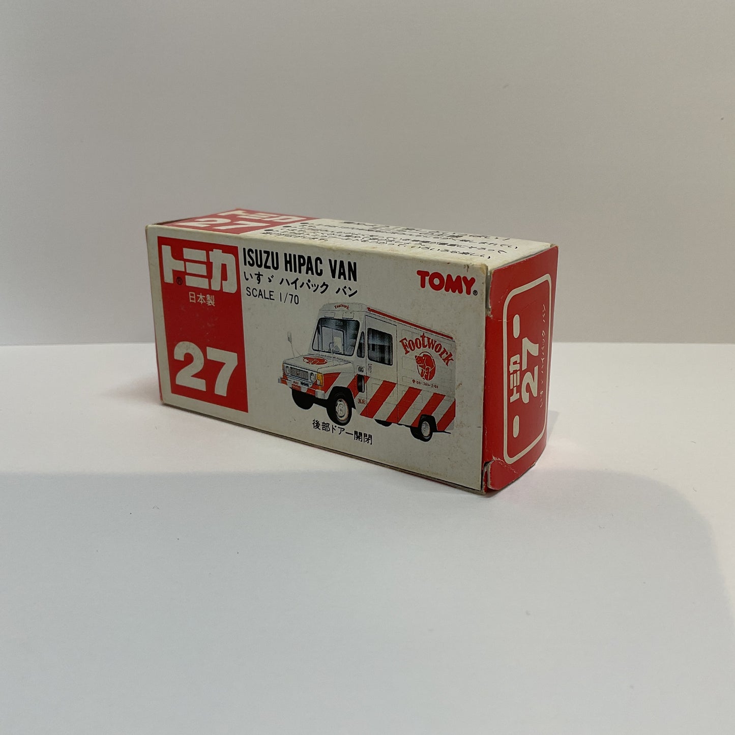 1985 Takara Tomy Tomica No.27 Isuzu Hipac Van 1/70 Made In Japan