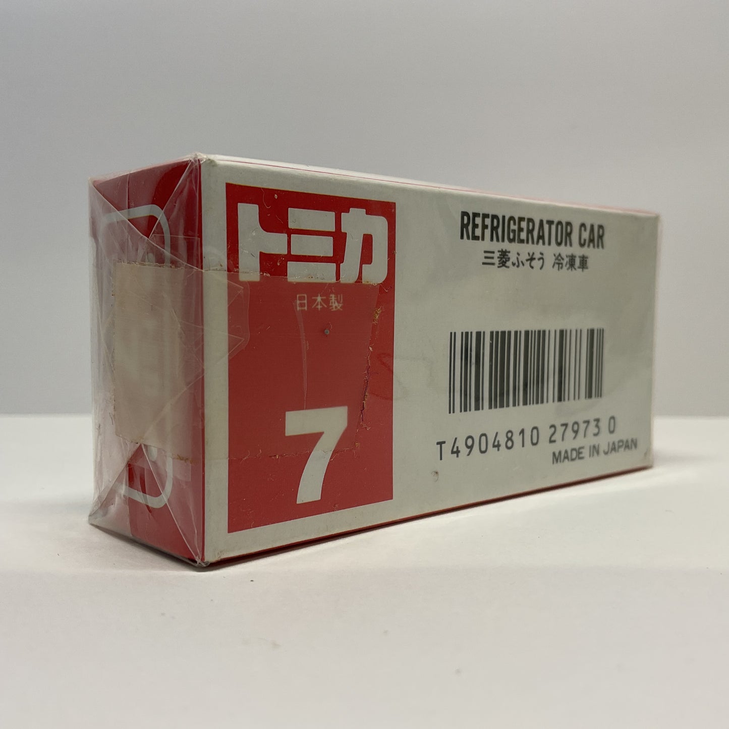 1988 Takara Tomy Tomica No.7 Mitsubishi Fuso Refrigerator Car 1/102 Made In Japan