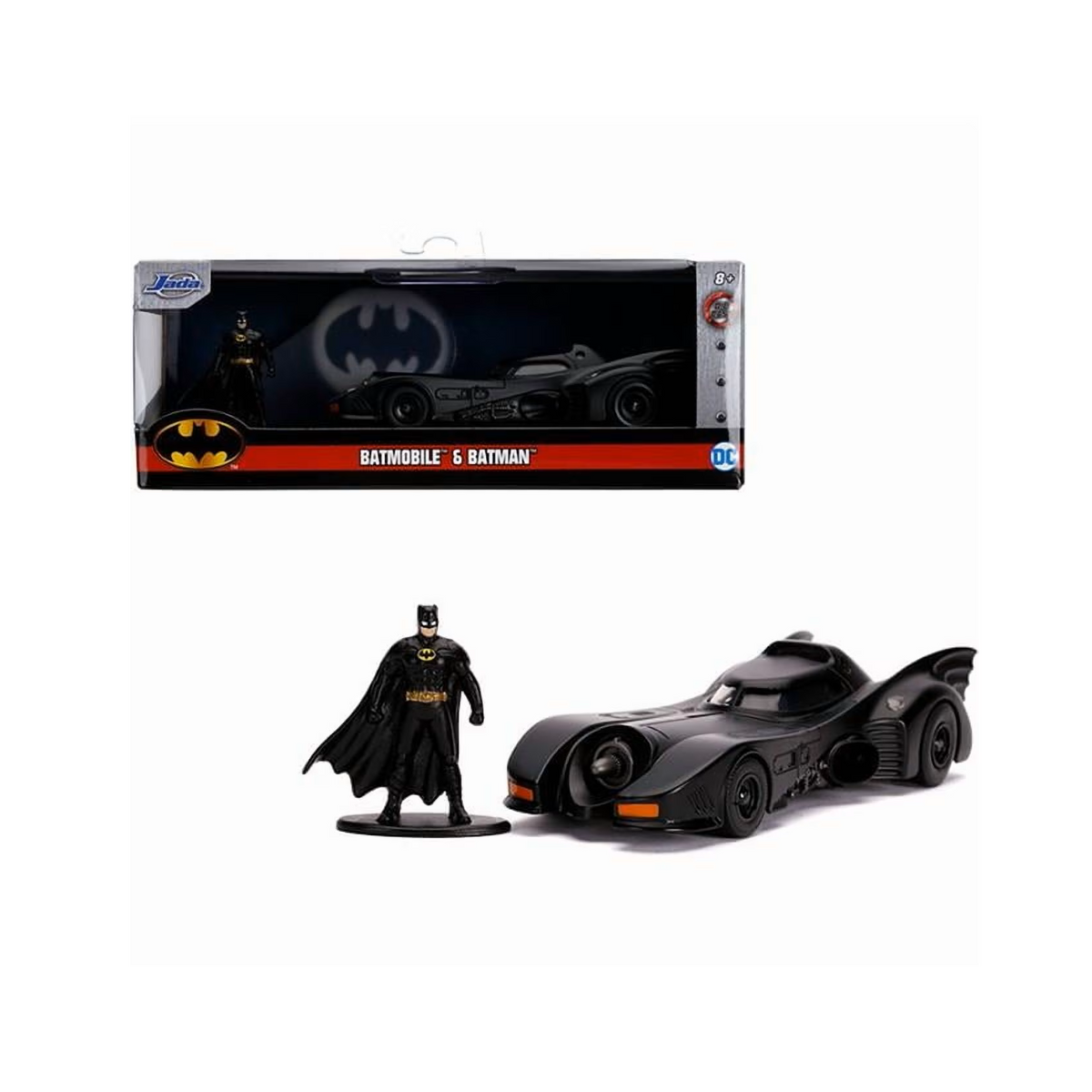 Jada Toys DC Batman Batmobile & Batman 1:32 Die-Cast Model