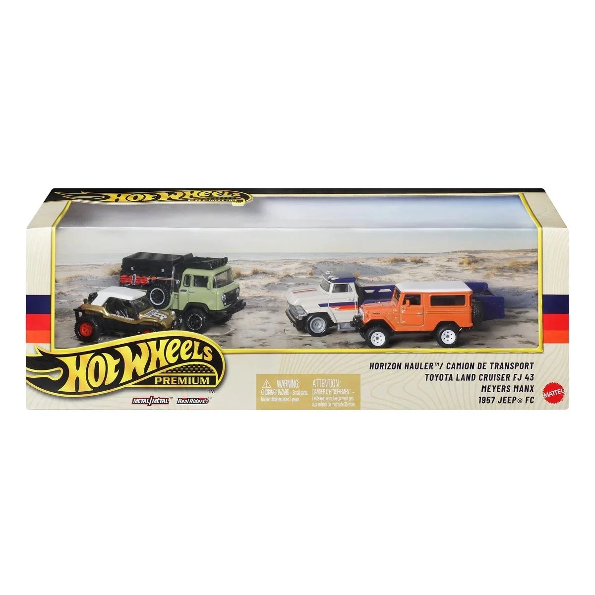 Hot Wheels Premium Collector Set Off-Road Adventure Series 1:64 Die-Cast 4-Pack