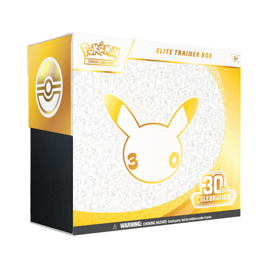 Pokémon TCG 30th Celebration Elite Trainer Box 9 Booster Packs