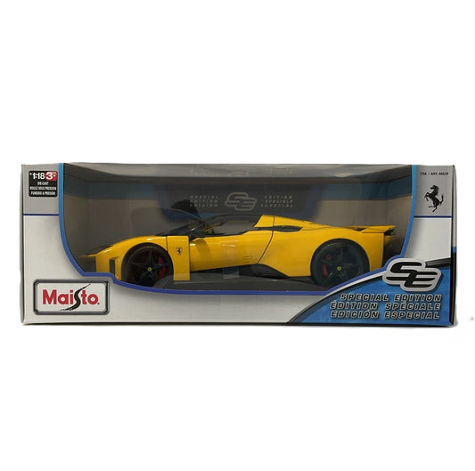 Maisto Special Edition 1:18 Ferrari F80 (Yellow) Die-Cast Model Car