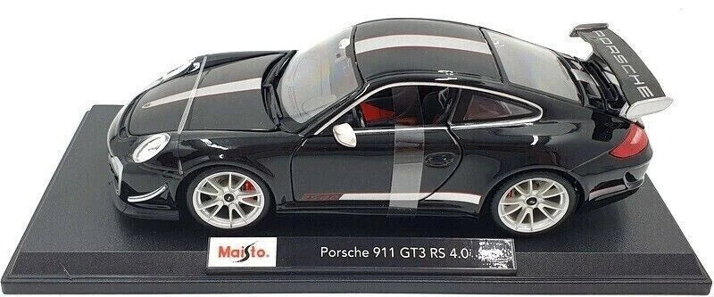 Maisto Special Edition 1:18 Porsche 911 GT3 RS 4.0 (Black) Diecast Model Car