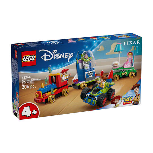 LEGO Disney Pixar Toy Story Celebration Train & RC Car 43264 Building Set