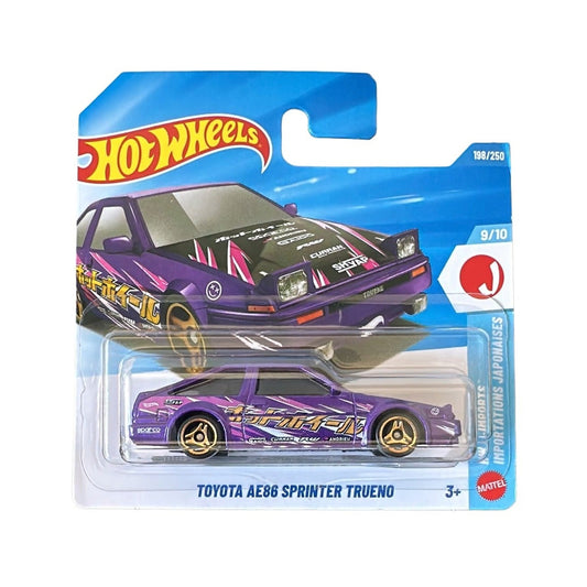 Hot Wheels HW J-Imports (9/10) Toyota AE86 Sprinter Trueno Mattel