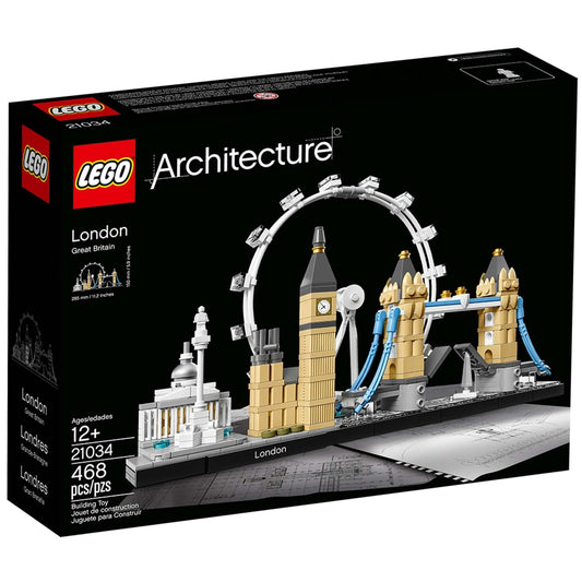 LEGO Architecture London Great Britain 21034 Building Set 468 Pieces