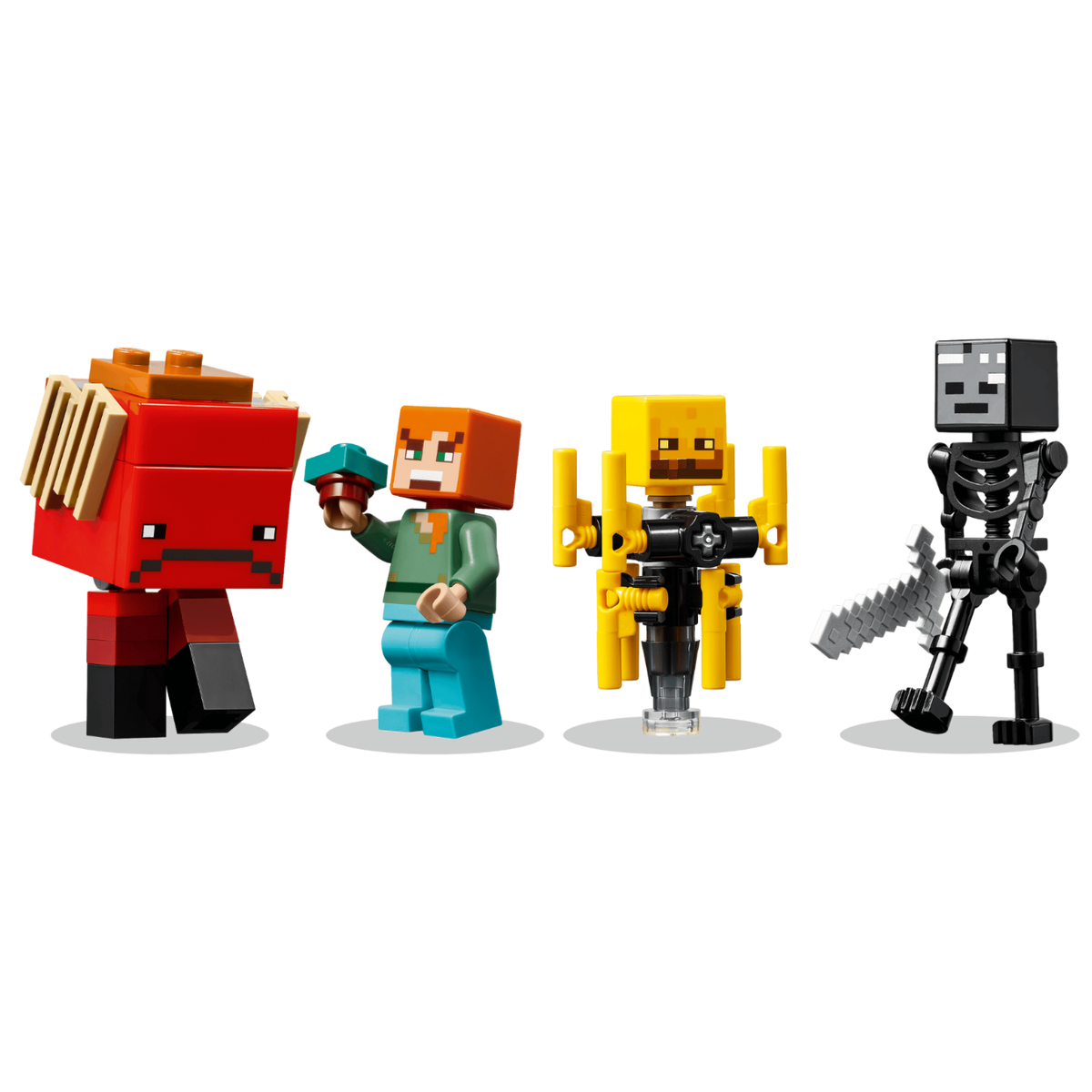 LEGO Minecraft The Nether Lava Battle 21266 Building Set 99 Pieces