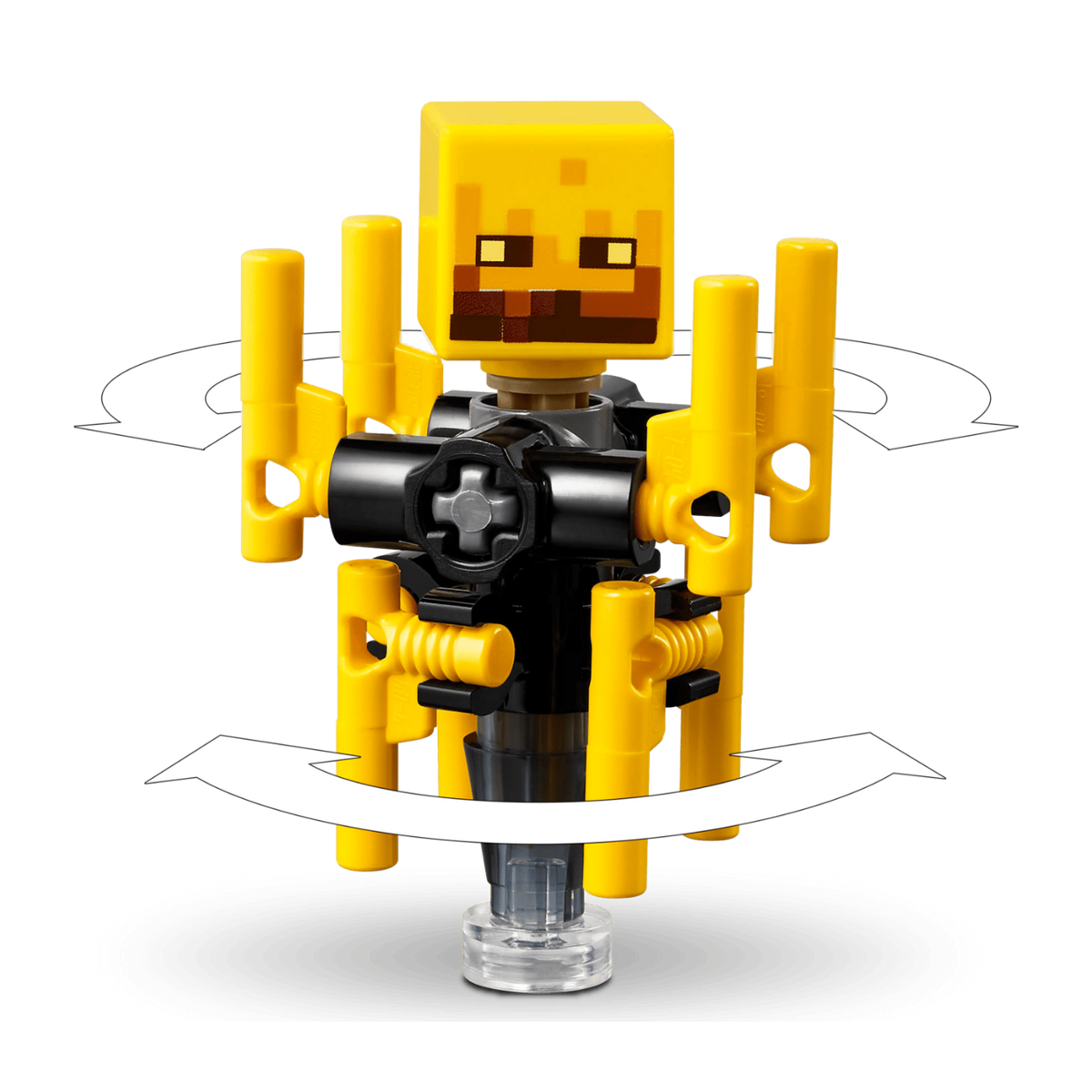 LEGO Minecraft The Nether Lava Battle 21266 Building Set 99 Pieces