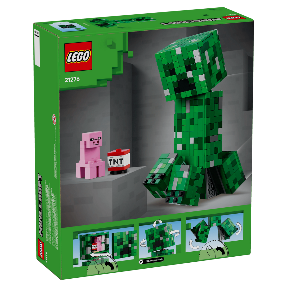 LEGO Minecraft The Creeper 21276 Building Set