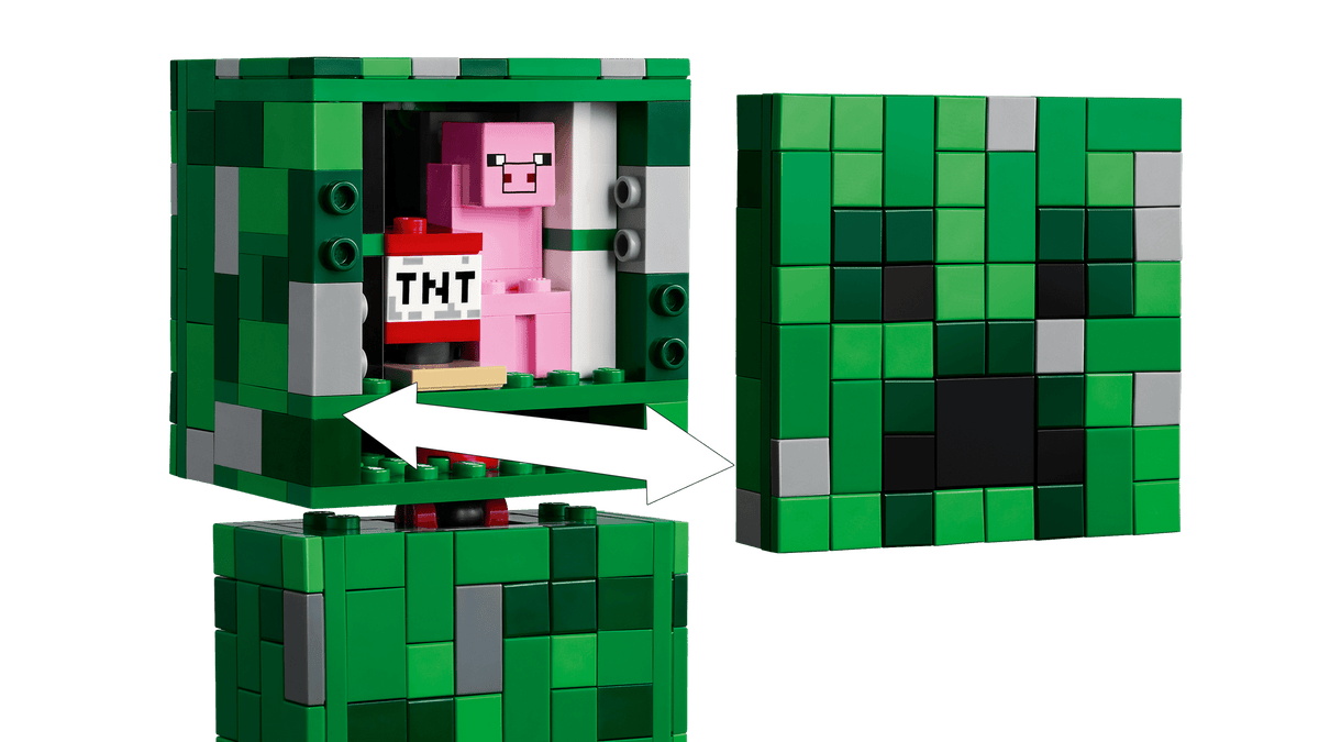 LEGO Minecraft The Creeper 21276 Building Set