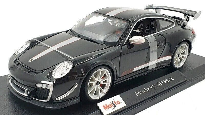 Maisto Special Edition 1:18 Porsche 911 GT3 RS 4.0 (Black) Diecast Model Car