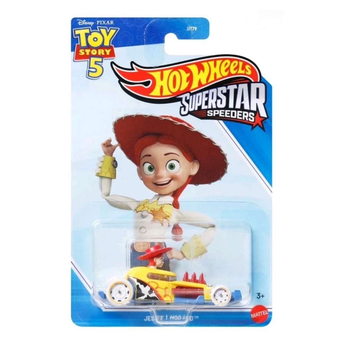 Hot Wheels Superstar Speeders Disney Pixar Toy Story 5 Jessie Mod Rod 1:64 Die-Cast Car