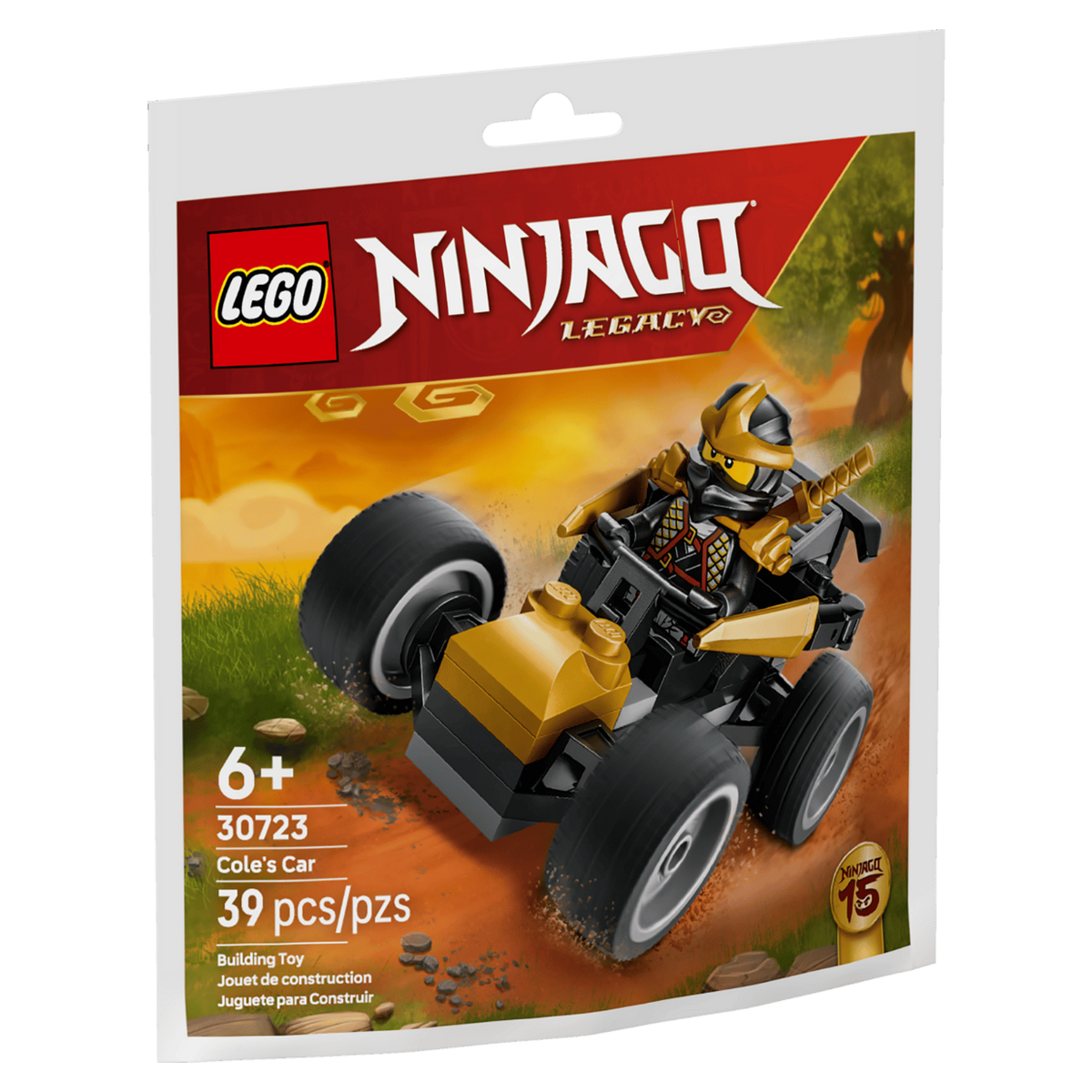 LEGO NINJAGO Legacy Ninja Cole's Car 30723 Building Set
