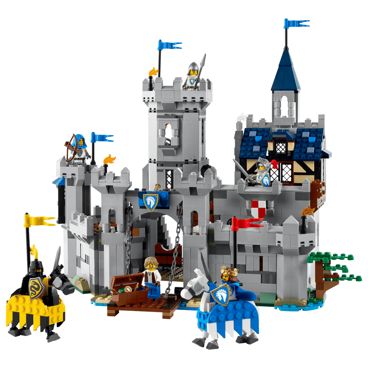 LEGO Creator 3-in-1 Medieval Horse Knight Castle 31168 Building Set