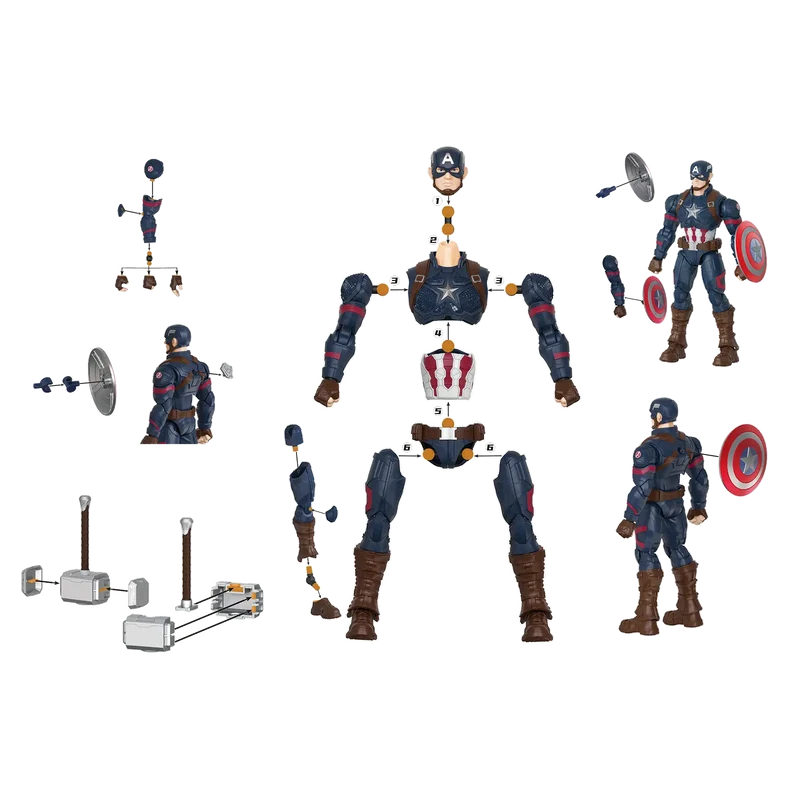 Blokees Marvel Infinity Saga Champion Class 03 Captain America Model Kit
