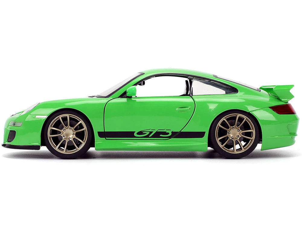 Jada Toys Fast & Furious 25th Anniversary Porsche 911 GT3 (997) 1:24 Die-Cast Model Car
