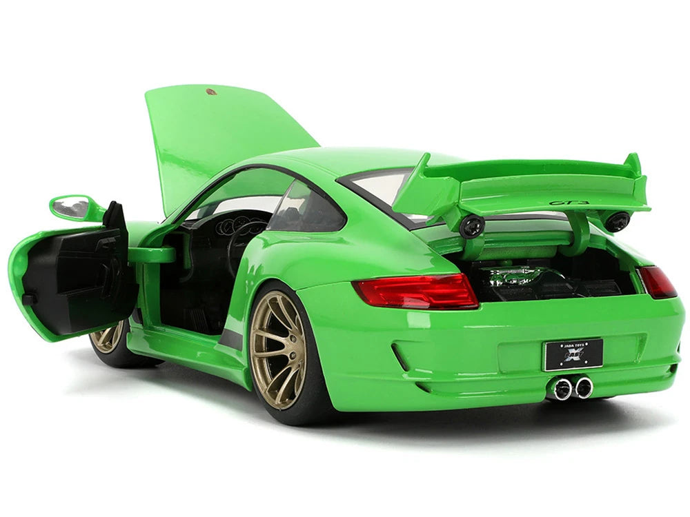 Jada Toys Fast & Furious 25th Anniversary Porsche 911 GT3 (997) 1:24 Die-Cast Model Car