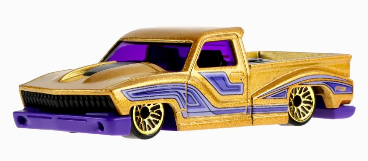 Hot Wheels Layin' Low (1/5) Bounce' N Bass Gold Mattel