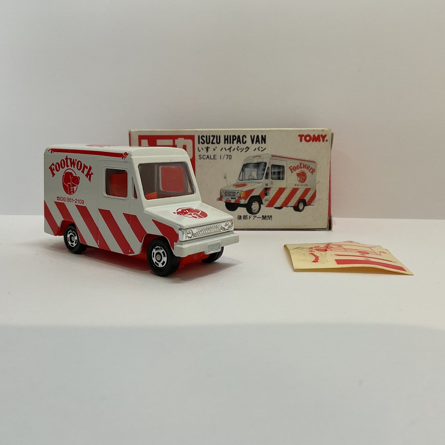 1985 Takara Tomy Tomica No.27 Isuzu Hipac Van 1/70 Made In Japan