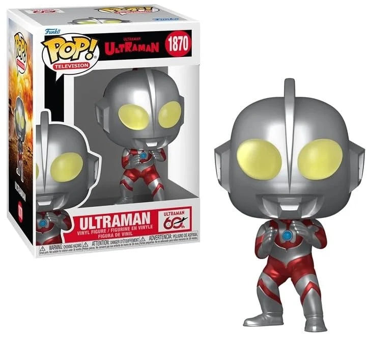 Funko Pop! Television Ultraman 60th Anniversary Ultraman Metallic Vinyl Figure #1870