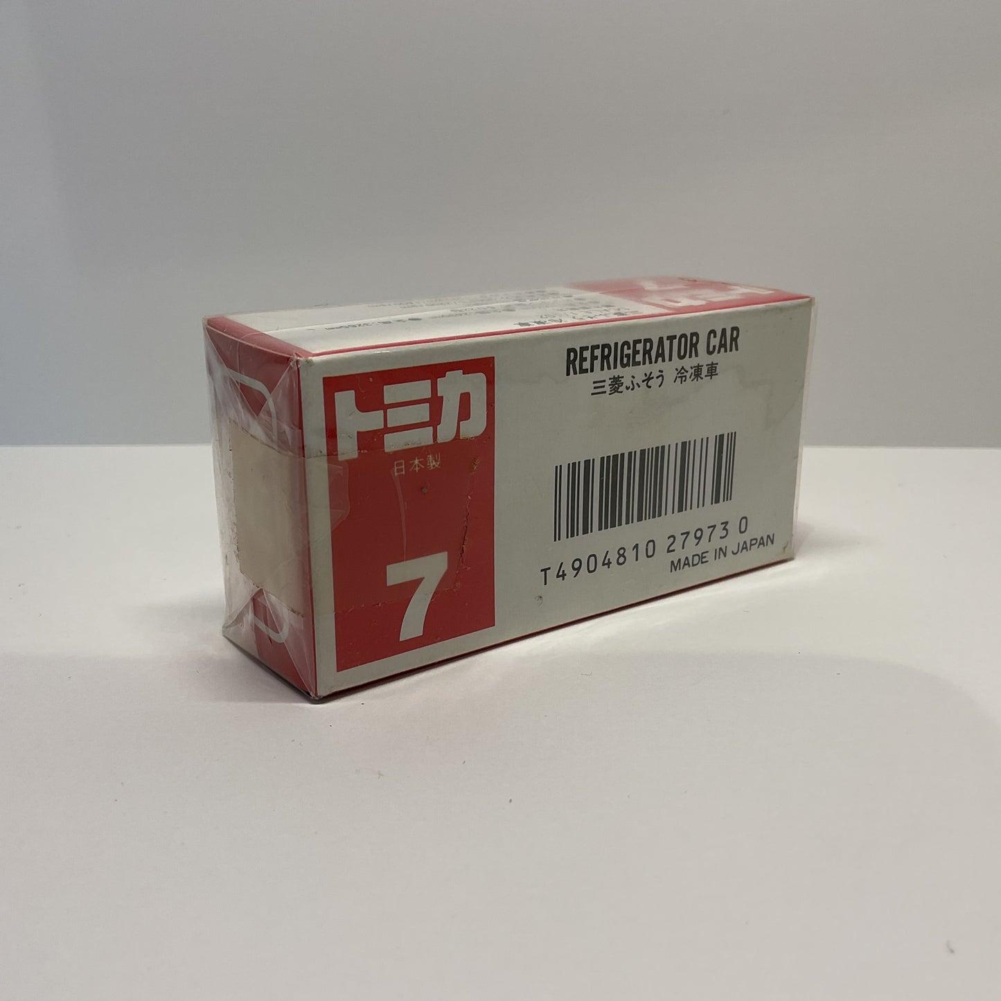 1988 Takara Tomy Tomica No.7 Mitsubishi Fuso Refrigerator Car 1/102 Made In Japan