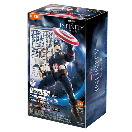 Blokees Marvel Infinity Saga Champion Class 03 Captain America Model Kit