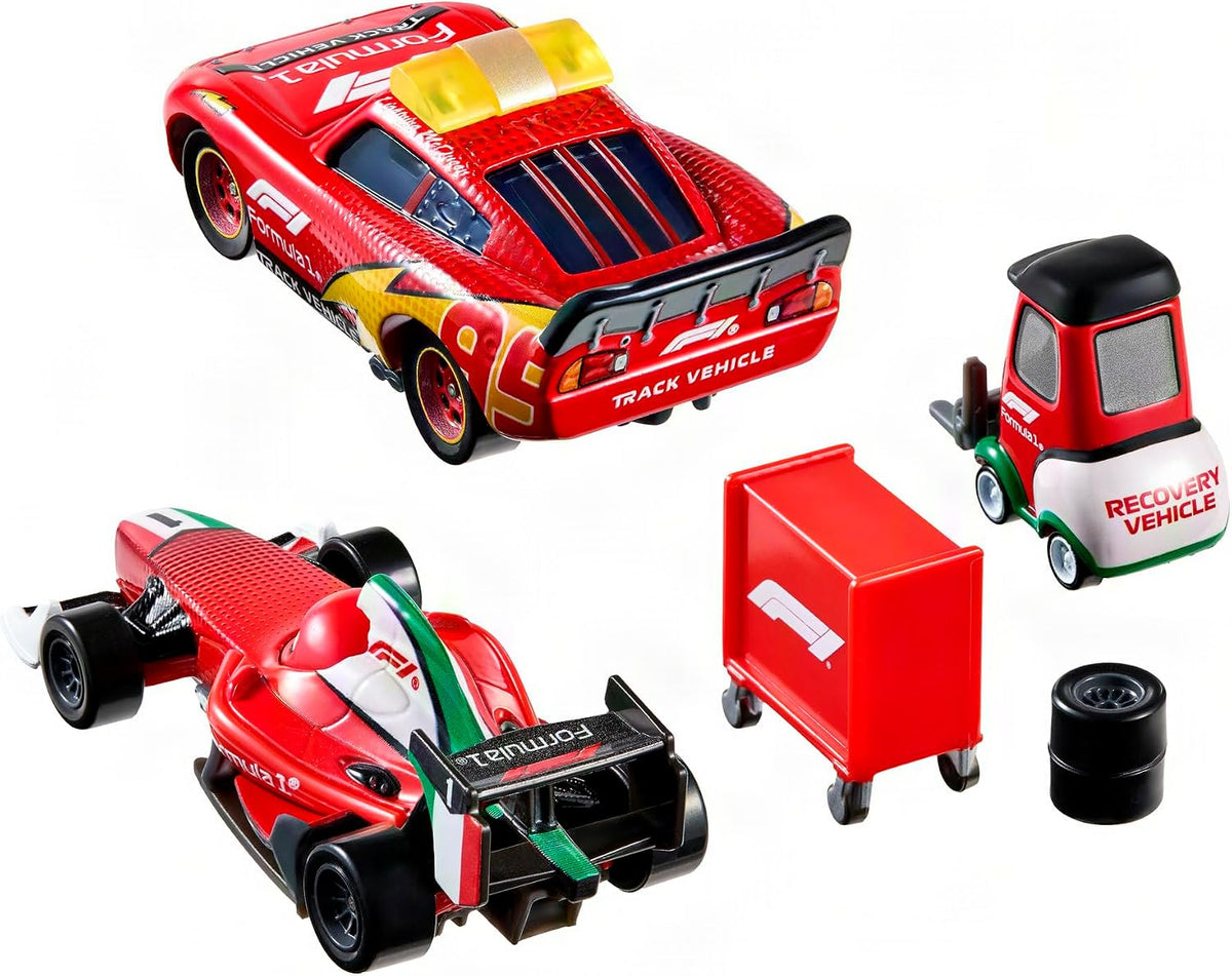 Mattel Disney Pixar Cars x Formula 1 Diecast 3-Car Set