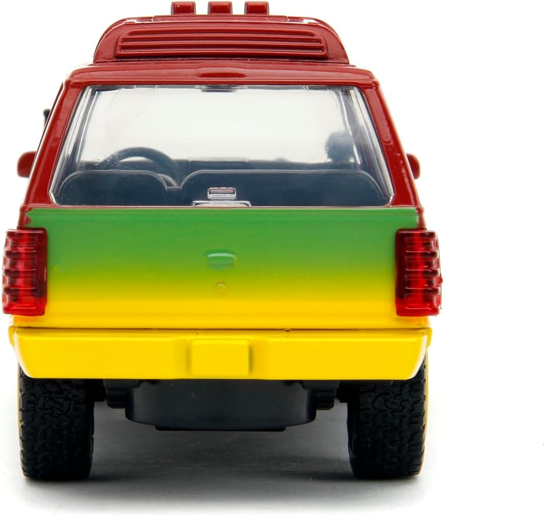 Jada Hollywood Rides Jurassic Park 30th Anniversary Ford Explorer Die-Cast Model Car – 1:32 Scale Collectible