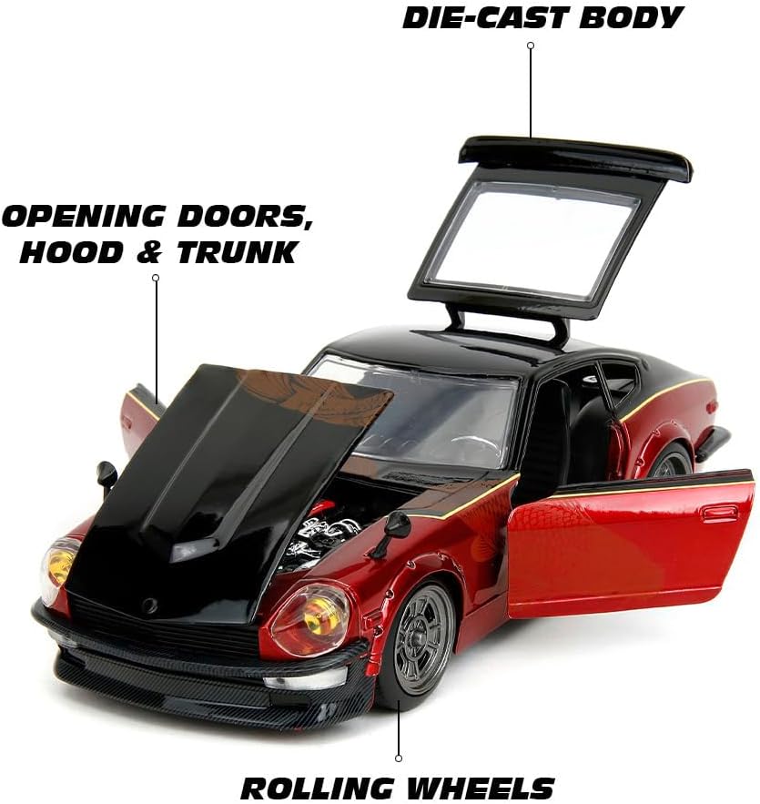 Jada Toys Fast & Furious 25th Anniversary 1972 Datsun 240Z 1:24 Die-Cast Model Car