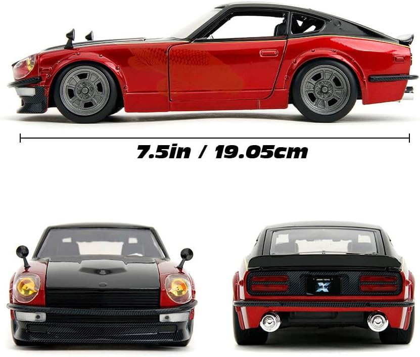 Jada Toys Fast & Furious 25th Anniversary 1972 Datsun 240Z 1:24 Die-Cast Model Car