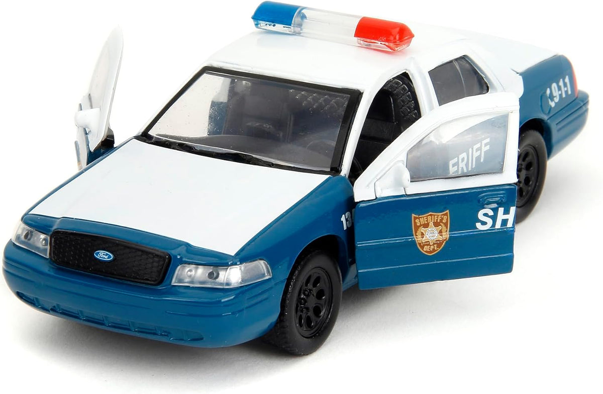 Jada Toys Hollywood Rides The Walking Dead Rick Grimes Ford Crown Victoria 1:32 Die-Cast Model Car