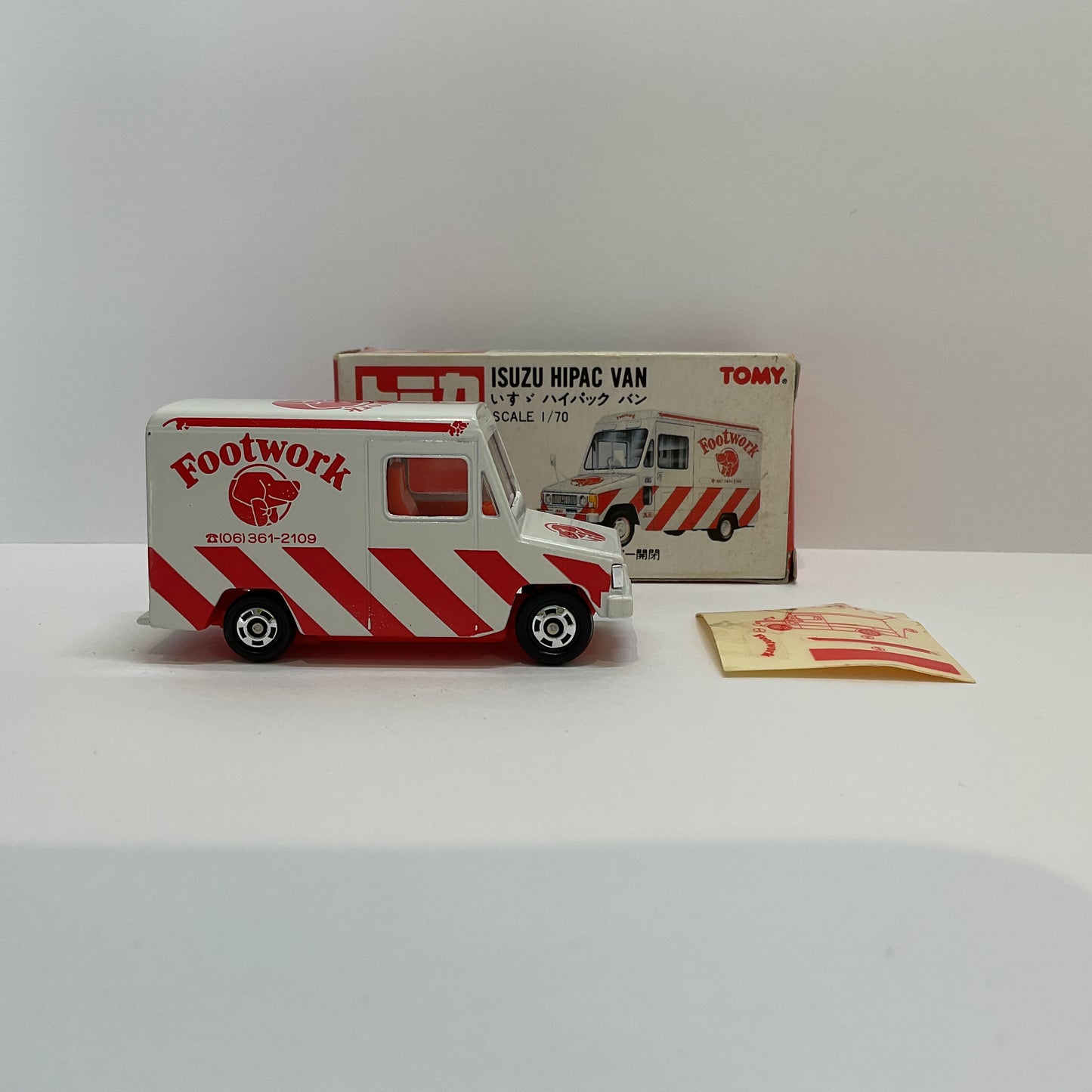 1985 Takara Tomy Tomica No.27 Isuzu Hipac Van 1/70 Made In Japan