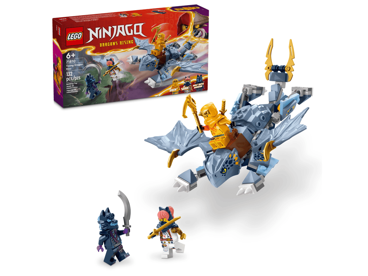 LEGO NINJAGO Dragons Rising Young Dragon Riyu 71810 Building Set