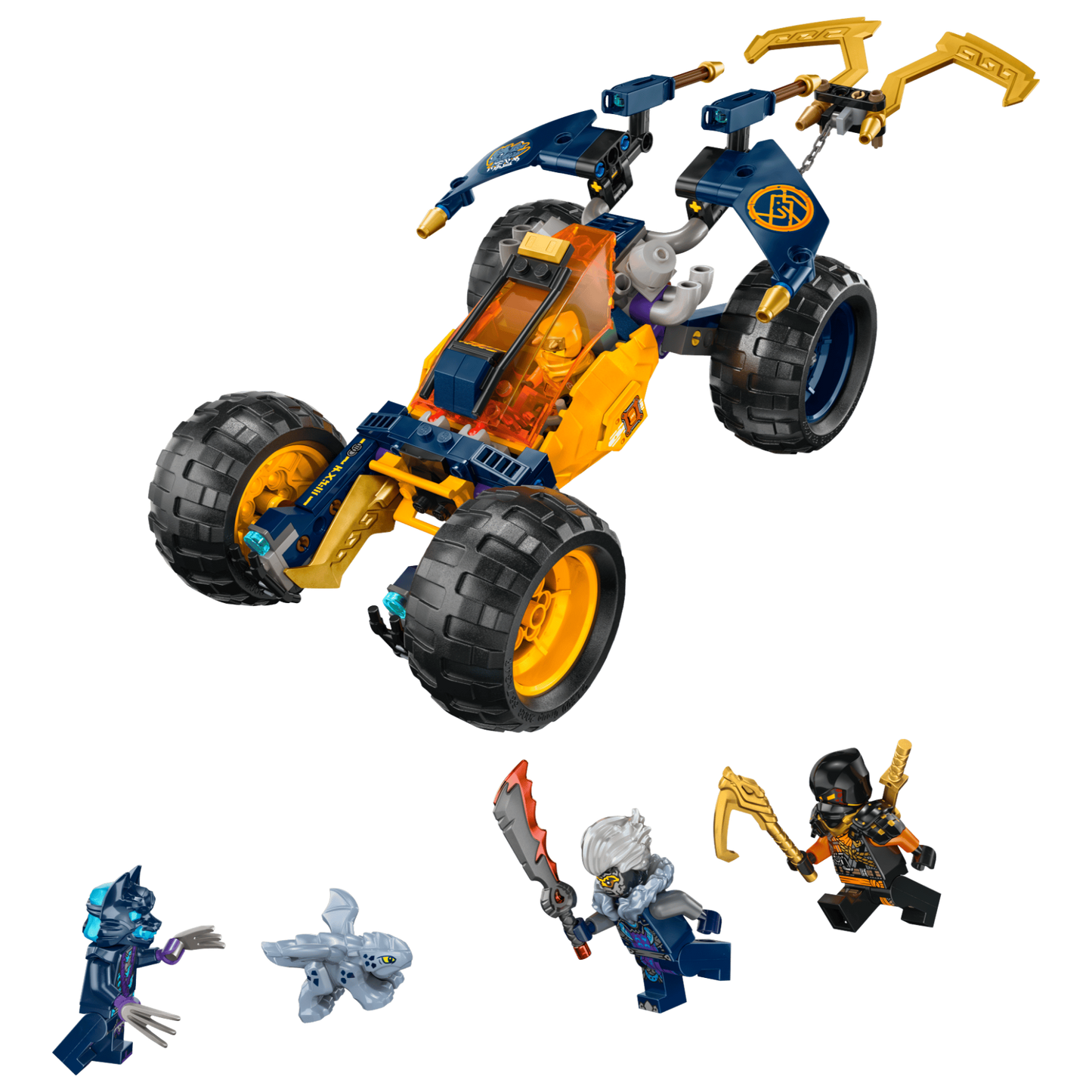 LEGO NINJAGO Dragons Rising Arin's Ninja Off-Road Buggy Car 71811 Building Set