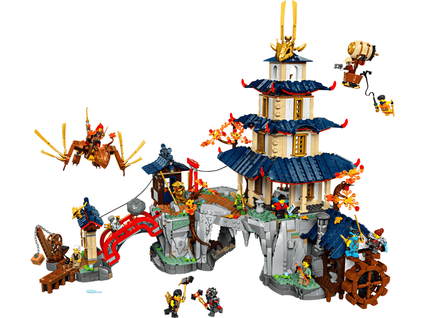 LEGO NINJAGO Tournament Temple City 71814 Building Set
