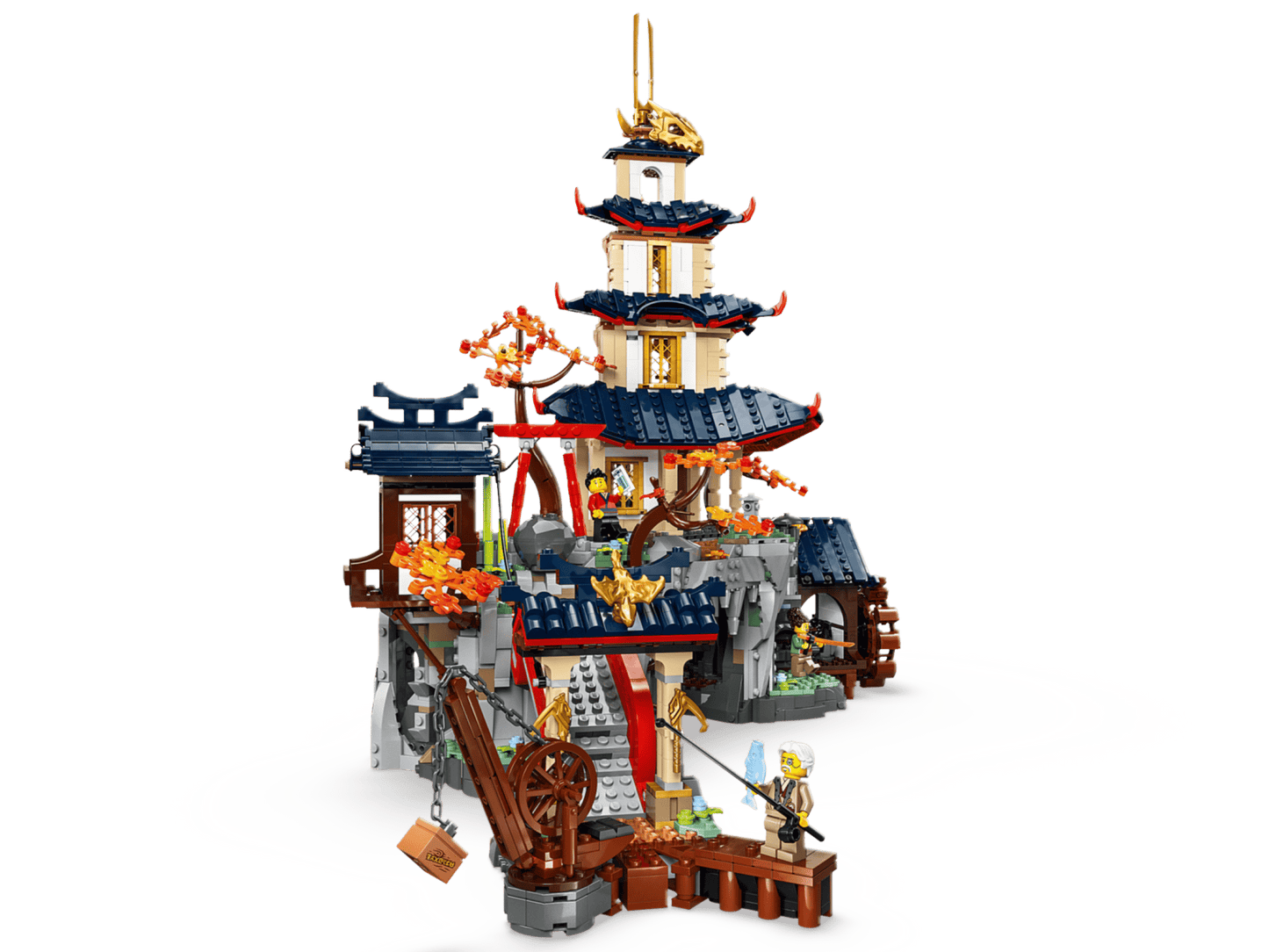LEGO NINJAGO Tournament Temple City 71814 Building Set