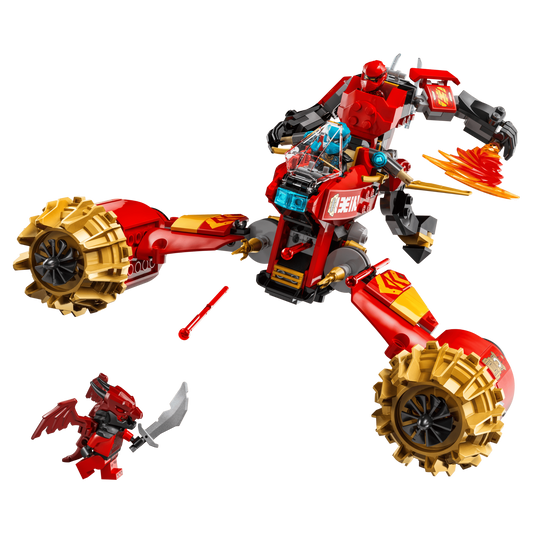 LEGO NINJAGO Dragons Rising Kai's Mech Storm Rider 71830 Building Set