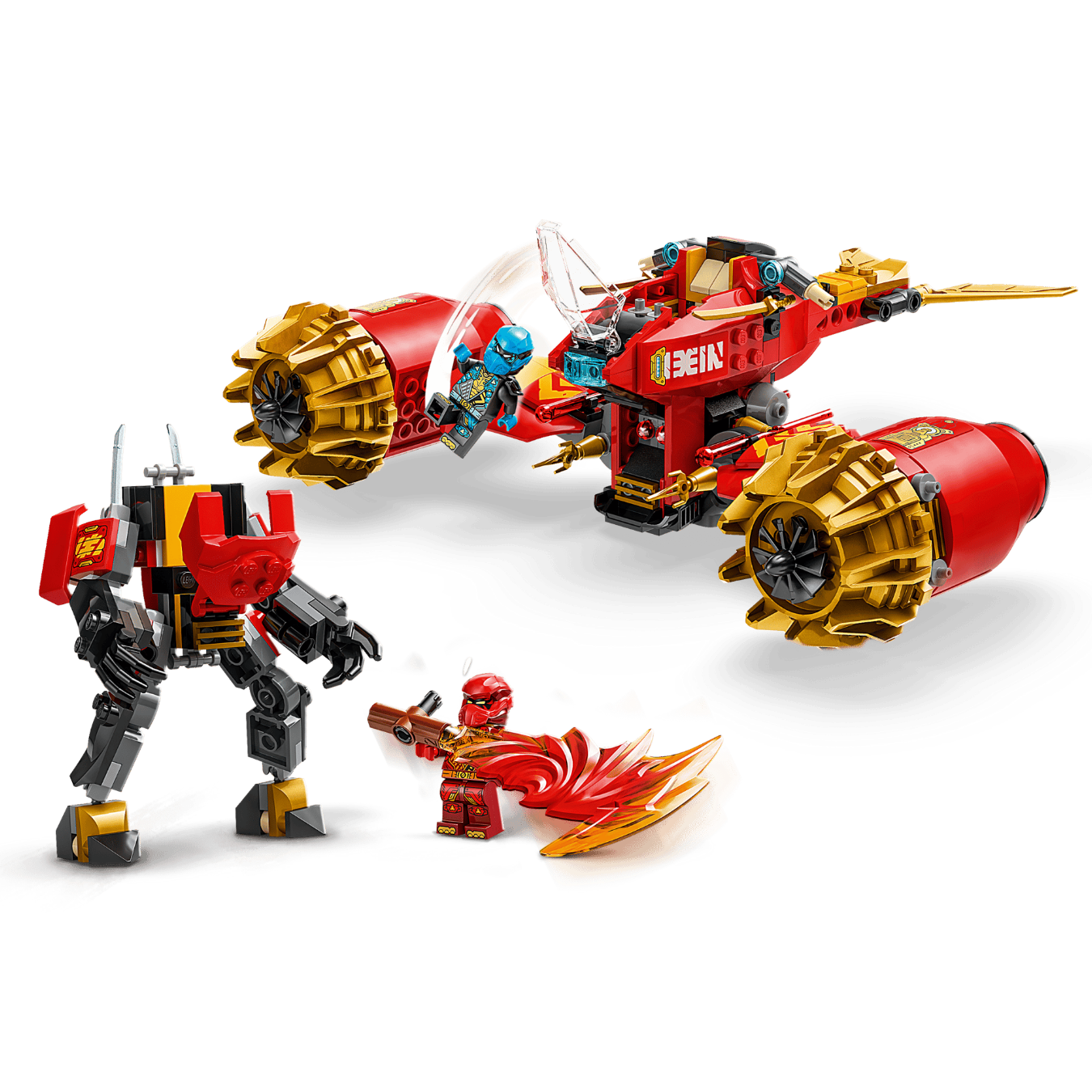 LEGO NINJAGO Dragons Rising Kai's Mech Storm Rider 71830 Building Set